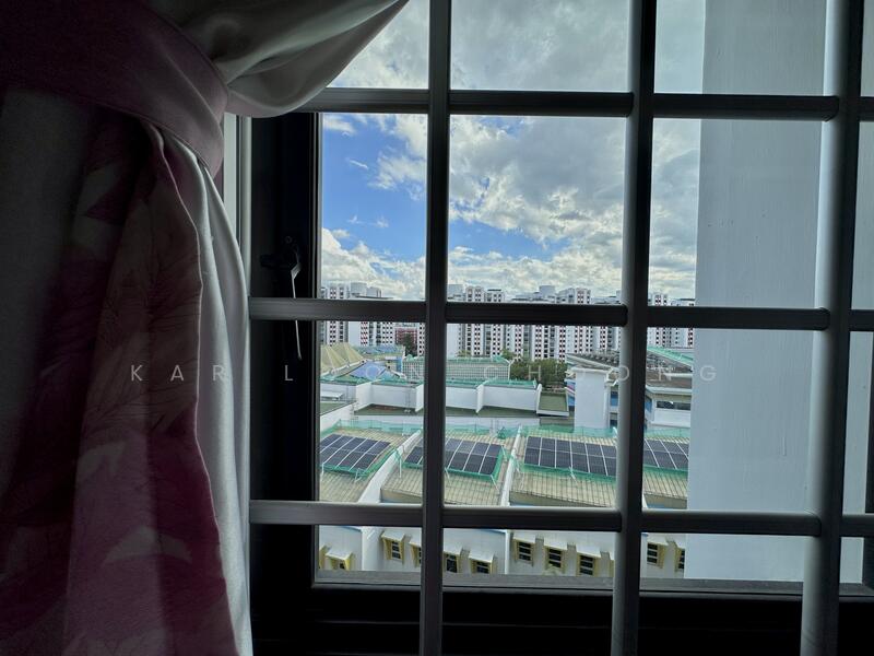 View from master rm window