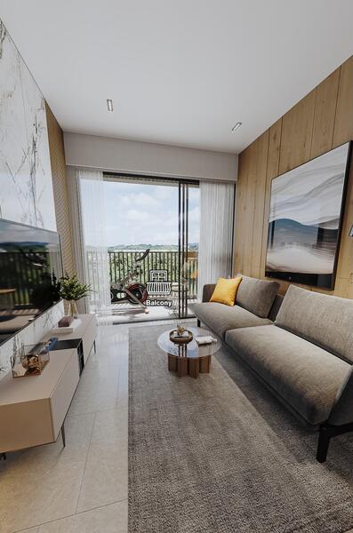 Living & Balcony