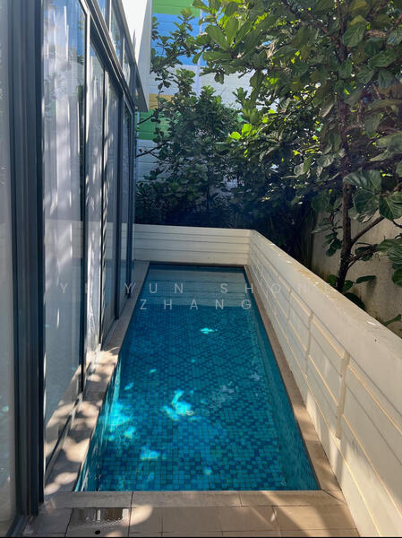 20 Sunset Vale S597244, Clement Park, Beautyworld, Bukit Timah, 20 Sunset Vale and 20C Sunset Vale, 5 Bedrooms, 4,036 sqft, Semi-Detached House For Rent, by Yi Yun Shone Zhang, 60044501 - Pool - PropertyGuru.com.sg