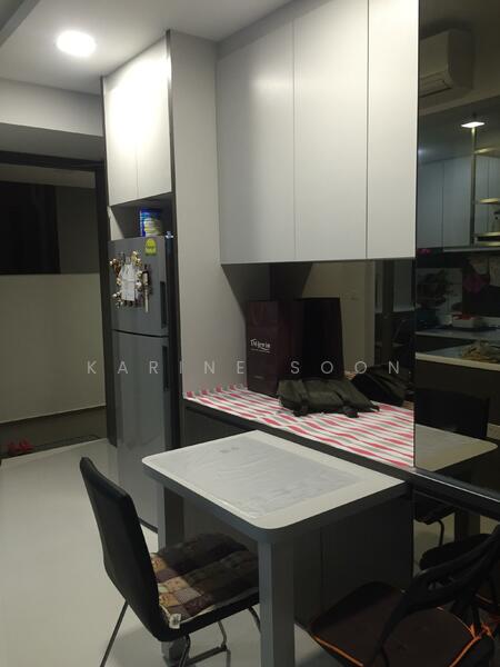 Q Bay Residences, 1 Tampines Street 86, Room Rental, 180 sqft, Condominium For Rent, by Karine Soon, 60044552 - Kitchen - PropertyGuru.com.sg