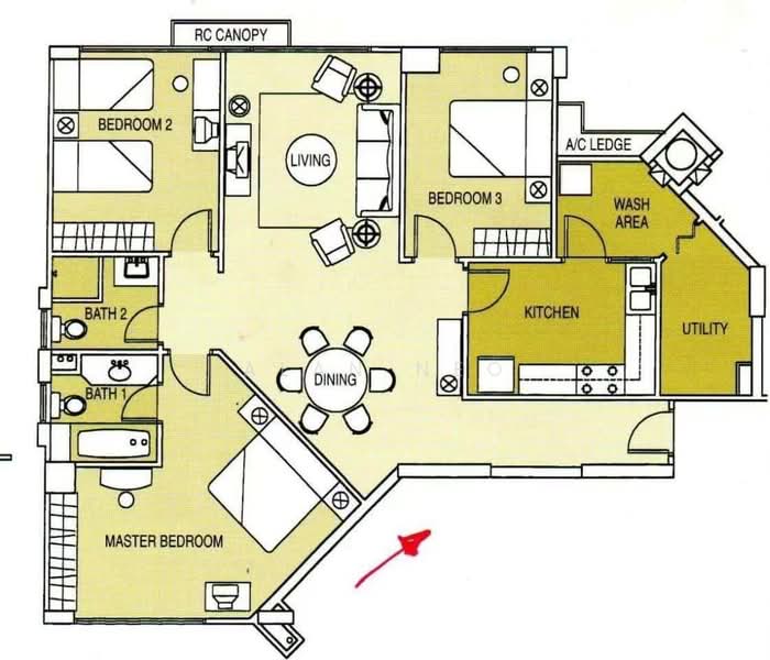 Paya Lebar Residences, 27 Paya Lebar Road, 3 Bedrooms, 1,270 sqft, Apartment For Sale, by Alan Neo, 60045017 - PropertyGuru.com.sg