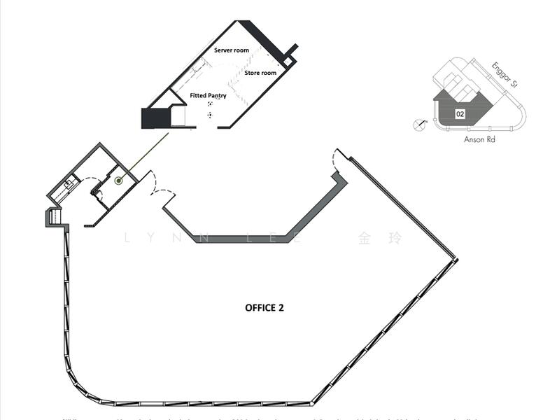Hub Synergy Point, 70 Anson Road, 2,668 sqft, Office For Rent, by Lynn Lee 金玲, 60045289 - CommercialGuru.com.sg