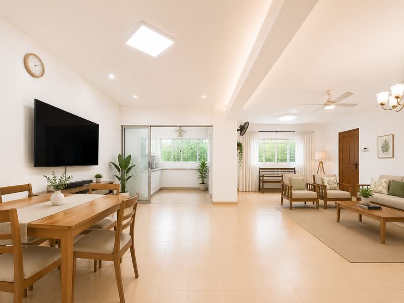 402 Jurong West Street 42, 402 Jurong West Street 42, 3 Bedrooms, 1,442 sqft, HDB Flat For Sale, by Kasper Toh, 60045349 - Living Room - PropertyGuru.com.sg