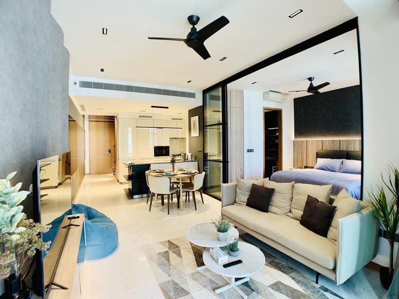 Marina One Residences, 23 Marina Way, 1 Bedroom, 689 sqft, Condominium For Rent, by Gladys Kee, 60046212 - Living Room - PropertyGuru.com.sg