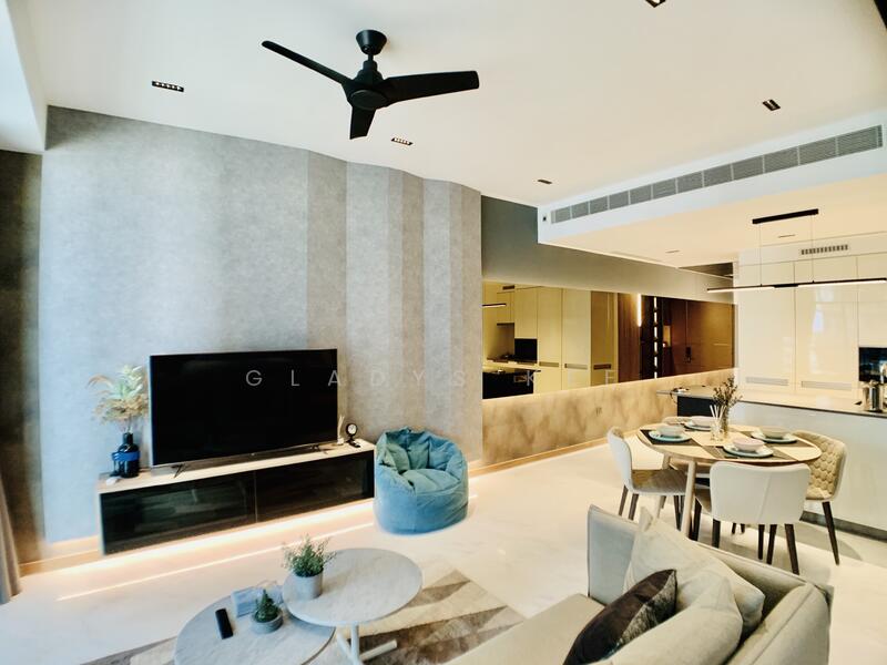 Marina One Residences, 23 Marina Way, 1 Bedroom, 689 sqft, Condominium For Rent, by Gladys Kee, 60046212 - Living Room - PropertyGuru.com.sg
