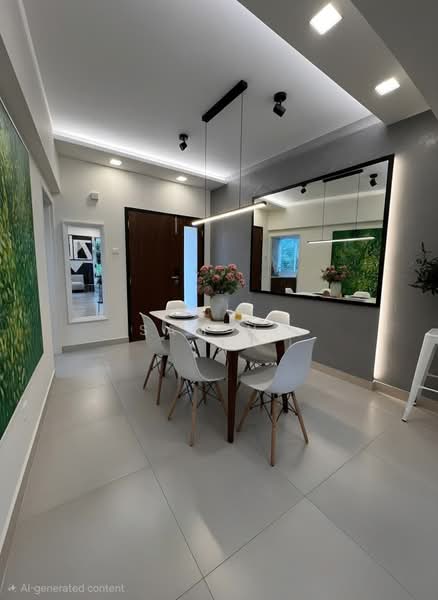 Clementi Park, 010101 Sunset Drive, 1 Bedroom, 807 sqft, Condominium For Sale, by Sam Ng, 60046251 - Dining Room - PropertyGuru.com.sg