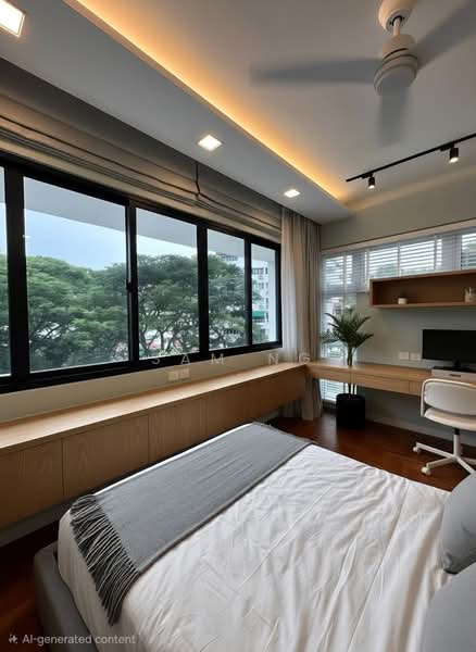 Clementi Park, 010101 Sunset Drive, 1 Bedroom, 807 sqft, Condominium For Sale, by Sam Ng, 60046251 - Bedroom - PropertyGuru.com.sg