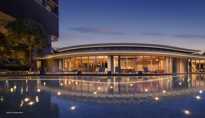 River Green Condominium For Sale at S$ 1,404,000 | PropertyGuru Singapore - Pool