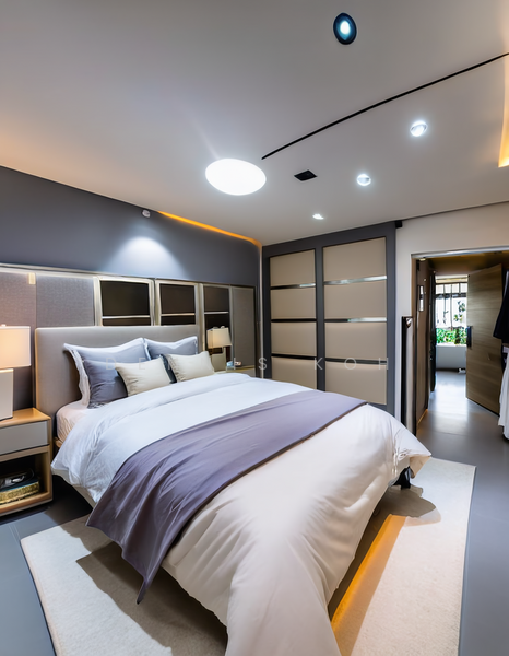 virtual staging for illustration purpose