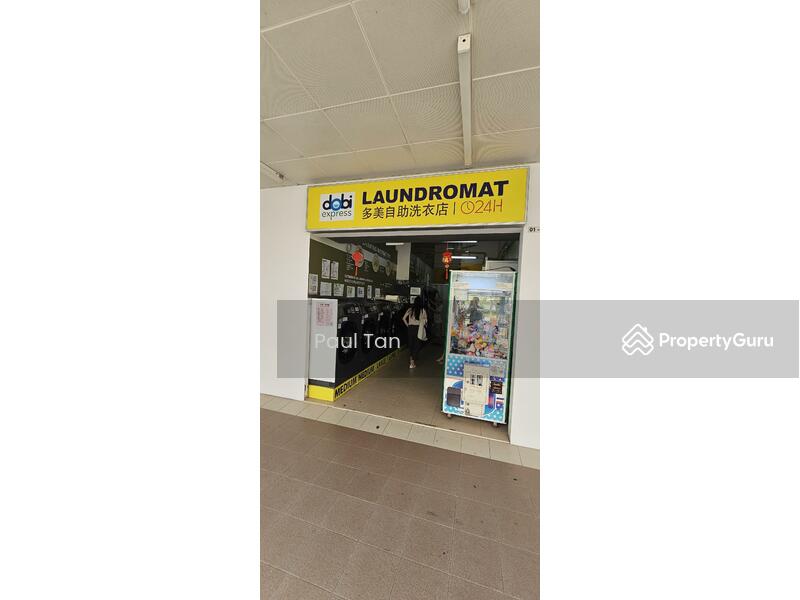 So convenient Laundromat below 338A