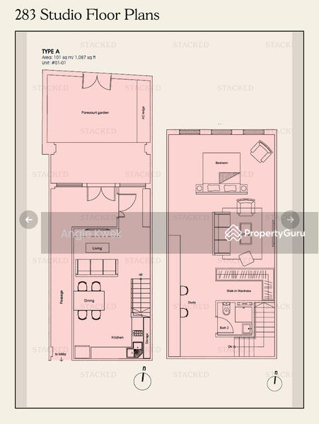 For Rent 283 Studio