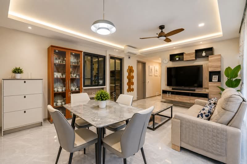 Northwave EC, 105 Woodlands View, 4 Bedrooms, 1,270 sqft, Executive Condominium For Sale, by Ros Salleh, 60047599 - Living Room - PropertyGuru.com.sg