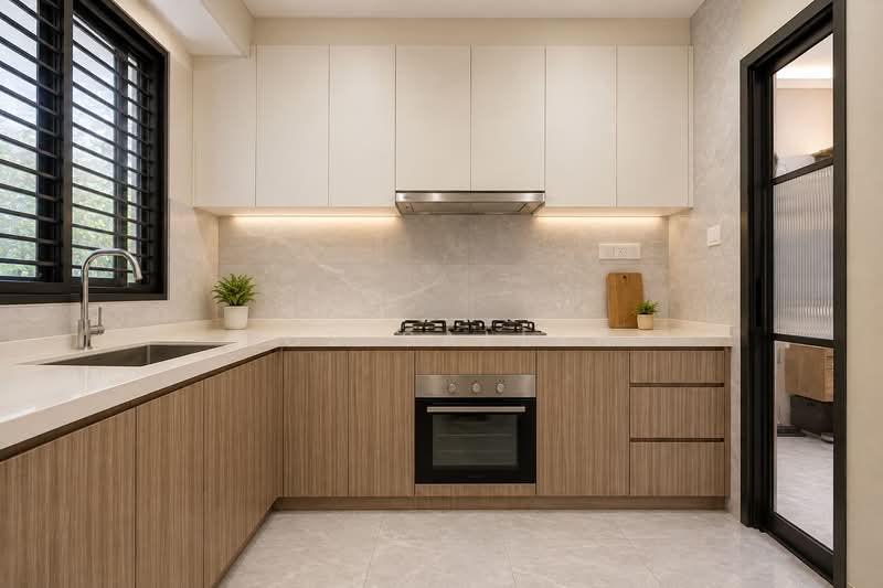 Northwave EC, 105 Woodlands View, 4 Bedrooms, 1,270 sqft, Executive Condominium For Sale, by Ros Salleh, 60047599 - Kitchen - PropertyGuru.com.sg