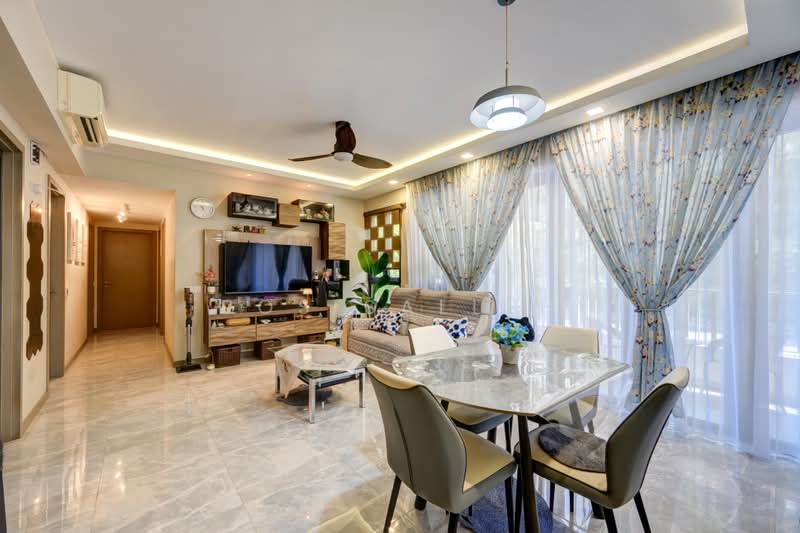 Northwave EC, 105 Woodlands View, 4 Bedrooms, 1,270 sqft, Executive Condominium For Sale, by Ros Salleh, 60047599 - Living Room - PropertyGuru.com.sg