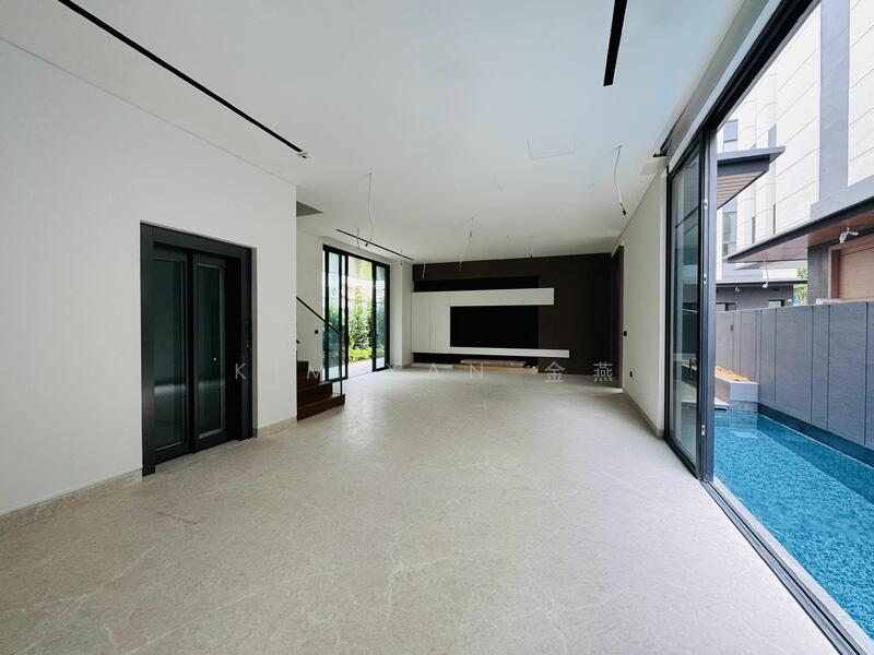 For Sale - Luxurious Brand New & freehold Bungalow, 4 levels with Lift and swimming pool