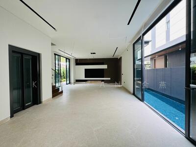 For Sale - Luxurious Brand New & freehold Bungalow, 4 levels with Lift and swimming pool