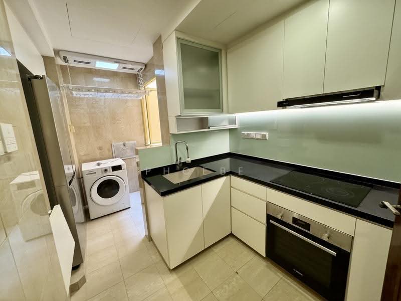 Villa Marina, Jalan Sempadan, East Coast / Marine Parade, 2 Bedrooms, 1,130 sqft, Condominium For Rent, by Phoebe Ang, 60048190 - Kitchen - PropertyGuru.com.sg