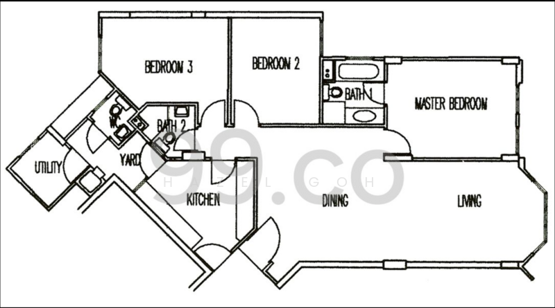Melville Park, 16 Simei Street 1, 3 Bedrooms, 1,335 sqft, Apartment For Rent, by Hazel Goh, 60048713 - PropertyGuru.com.sg