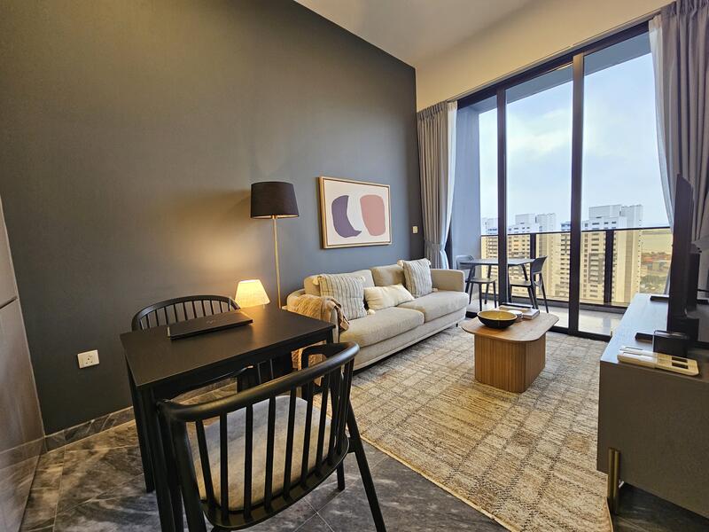Sky Everton, 50 Everton Road, Chinatown / Tanjong Pagar, 1 Bedroom, 463 sqft, Condominium For Rent, by Nick Tan, 60048752 - Living Room - PropertyGuru.com.sg