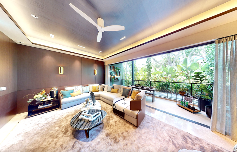 Terra Hill, 18 Yew Siang Road, Buona Vista / West Coast / Clementi New Town, 4 Bedrooms, 1,894 sqft, Condominium For Sale, by Brenda Koh, 60053217 - Living Room - PropertyGuru.com.sg