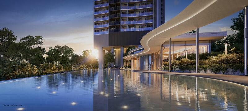 River Green Condominium For Sale at S$ 1,396,000 | PropertyGuru Singapore - Pool