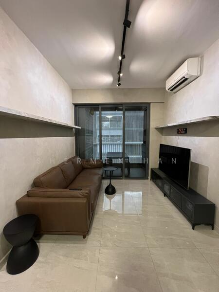 The Florence Residences, 91 Hougang Avenue 2, 2 Bedrooms, 667 sqft, Condominium For Rent, by Shermen Han, 60054225 - Living Room - PropertyGuru.com.sg