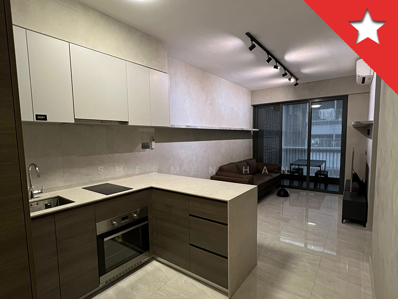 The Florence Residences, 91 Hougang Avenue 2, 2 Bedrooms, 667 sqft, Condominium For Rent, by Shermen Han, 60054225 - Kitchen - PropertyGuru.com.sg