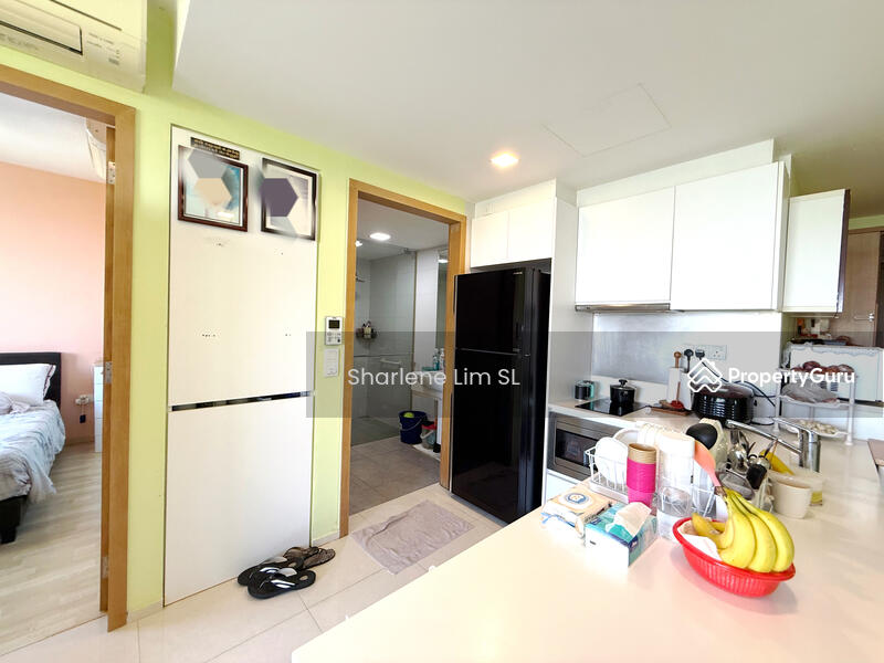 Kitchen cum bathroom 