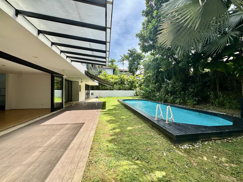 For Rent - Raffles Park GCBA 2 Storey Contemporary Hilltop Bungalow, Poolview! Immediate