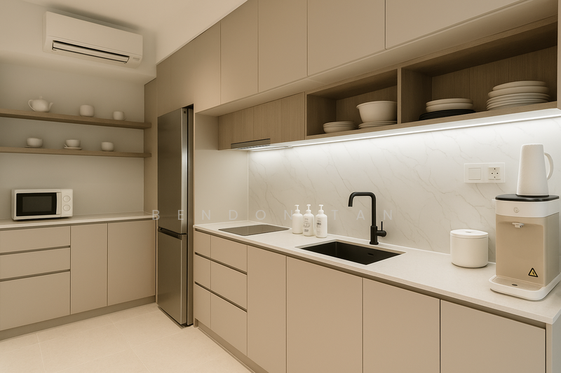 Verdale, 10 De Souza Avenue, 2 Bedrooms, 732 sqft, Condominium For Rent, by Bendon Tan, 60056939 - Kitchen - PropertyGuru.com.sg