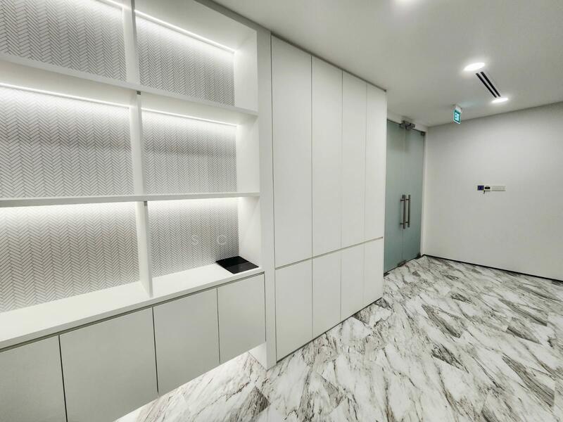 One Raffles Place, Raffles Place, Boat Quay / Raffles Place / Marina, 3,294 sqft, Office For Rent, by SC Phua, 60057141 - Reception and holding area - CommercialGuru.com.sg