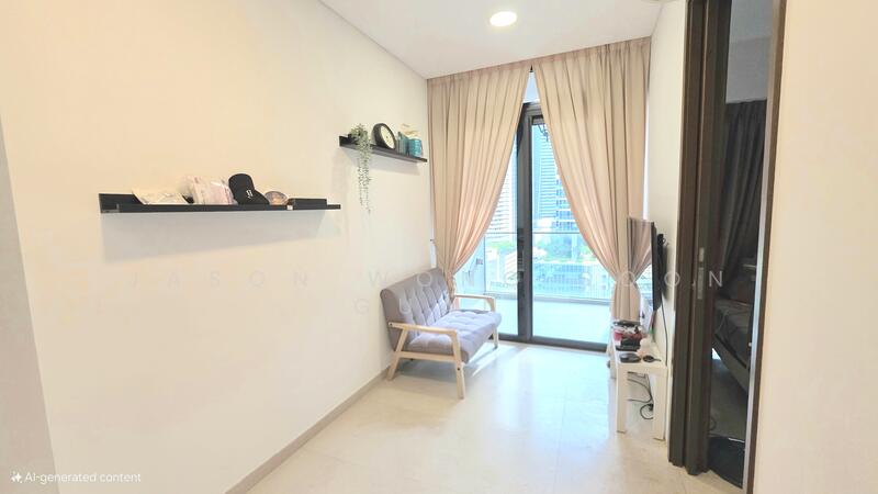Robinson Suites, 50 Robinson Road, 1 Bedroom, 484 sqft, Condominium For Rent, by Jason Wong Soon Guan, 60057853 - Living Room - PropertyGuru.com.sg
