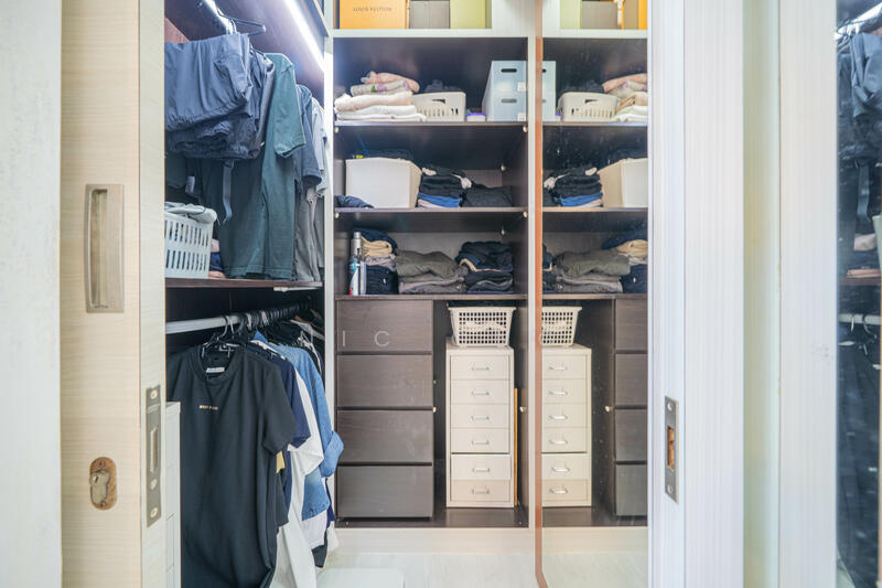 Walk in wardrobe