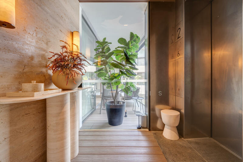 Private Lift Entrance