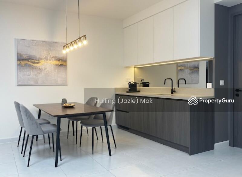 3D illustration of dining hall with dry kitchen