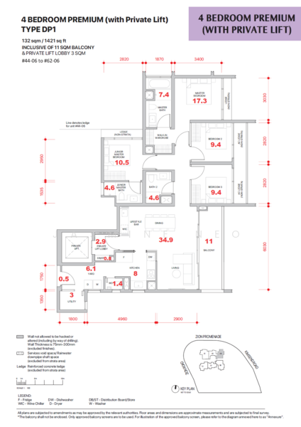 Promenade Peak, 1 Zion Road, 4 Bedrooms, 1,421 sqft, Condominium For Sale, by Jasmine Neo, 60059072 - PropertyGuru.com.sg
