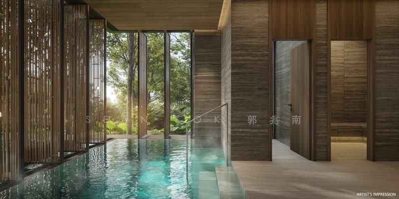 UPPERHOUSE at Orchard Boulevard Condominium For Sale at S$ 2,375,000 | PropertyGuru Singapore - Pool