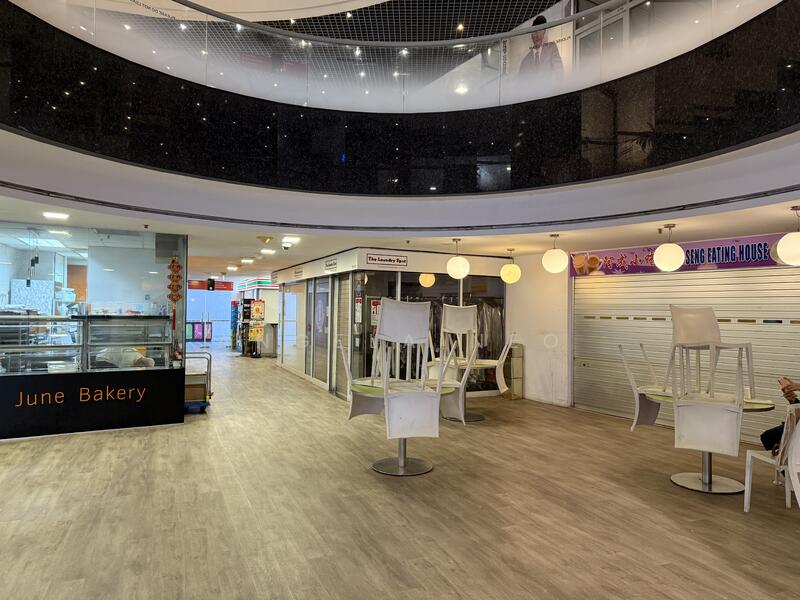 Shops at ground floor 