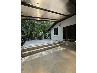 For Rent - Jalan Sampurna/Holland Village/Leedon Black and White Style Bungalow with Pool