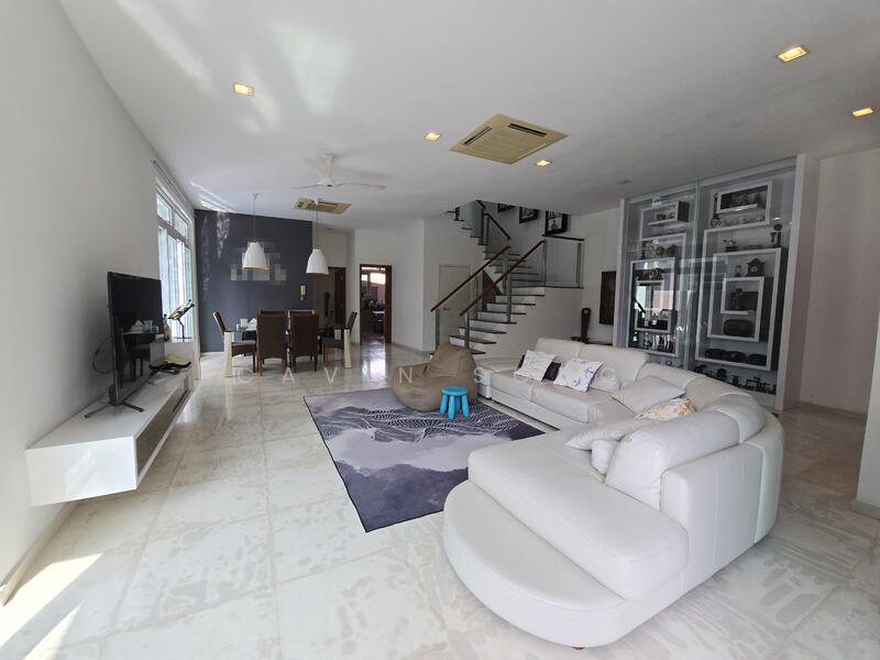 Squarish and open Living / Dining