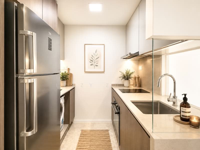 Avenue South Residence, 1 Silat Avenue, 2 Bedrooms, 721 sqft, Condominium For Sale, by Lizzy Zhou, 60060855 - Kitchen - PropertyGuru.com.sg