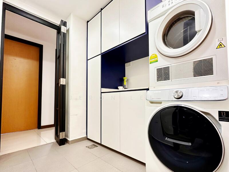 Blossom Residences, 32 Segar Road, 3 Bedrooms, 1,055 sqft, Executive Condominium For Sale, by Jeron Lee, 60061781 - Laundry Room - PropertyGuru.com.sg