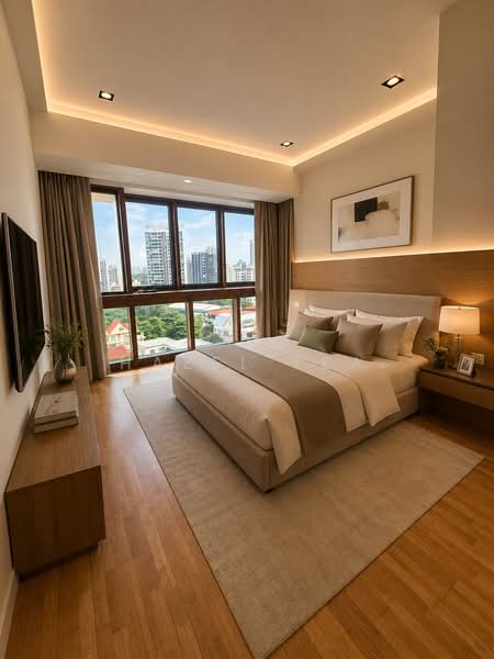 1 Moulmein Rise, 1 Moulmein Rise, 3 Bedrooms, 1,238 sqft, Apartment For Sale, by Hazel Tea, 60061834 - Bedroom - PropertyGuru.com.sg