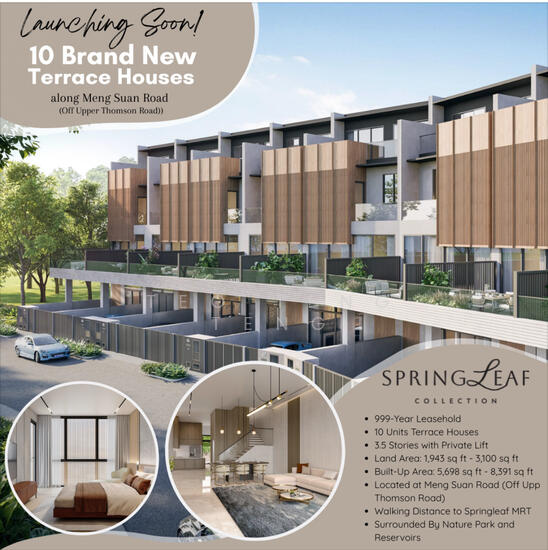 Spring Leaf Collection Terraced House For Sale at S$ 5,280,000 ...