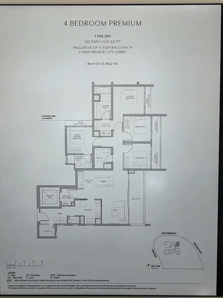 Promenade Peak, 1 Zion Road, 4 Bedrooms, 1,421 sqft, Condominium For Sale, by Tan Vivien, 60062449 - PropertyGuru.com.sg