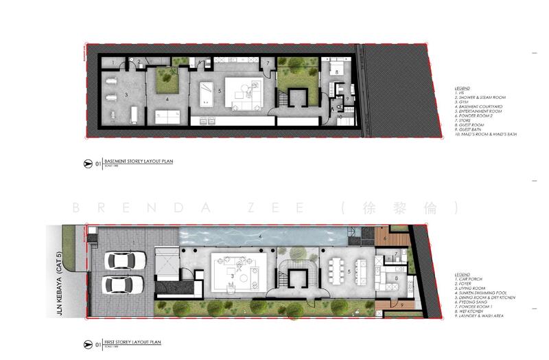 JALAN KEBAYA, Detached Home with Pool & Home Lift