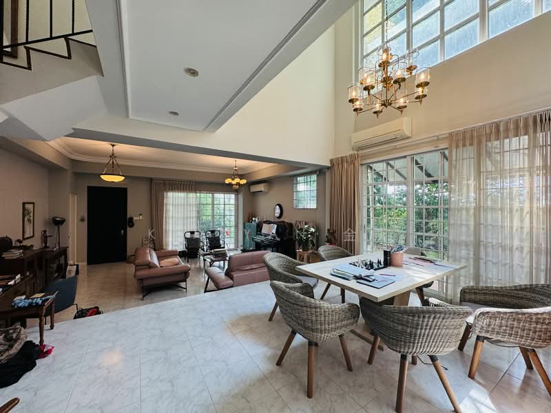 Classical with good move-in, double volum high ceiling & big garden, NS facing, Seletar Hills Estate, call 8130 3636 to view, 5 Bedrooms, 4,900 sqft, Corner Terrace For Sale, by Kim Yan 金燕, 60063608 - PropertyGuru.com.sg