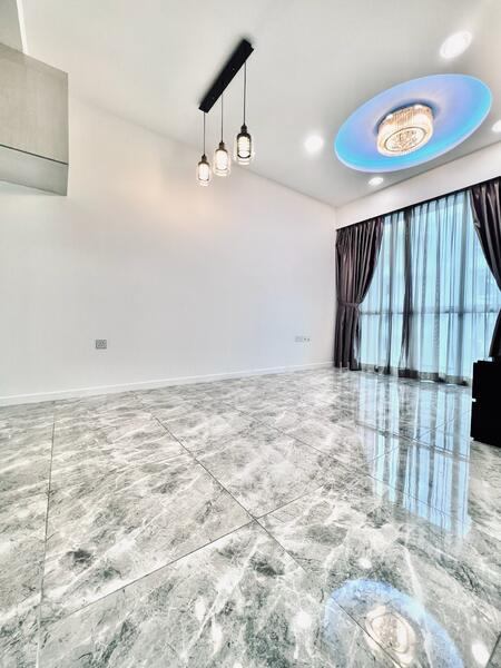 The Santorini, Tampines Street 86, 1 Bedroom, 463 sqft, Condominium For Rent, by Bernice Ho, 60063609 - Living Room - PropertyGuru.com.sg