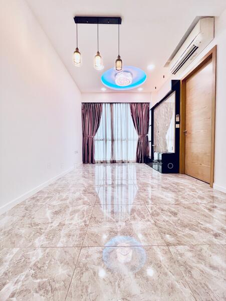 The Santorini, Tampines Street 86, 1 Bedroom, 463 sqft, Condominium For Rent, by Bernice Ho, 60063609 - Living Room - PropertyGuru.com.sg