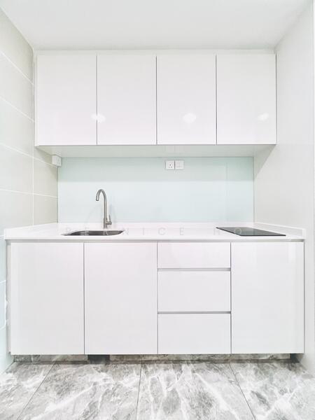 The Santorini, Tampines Street 86, 1 Bedroom, 463 sqft, Condominium For Rent, by Bernice Ho, 60063609 - Kitchen - PropertyGuru.com.sg